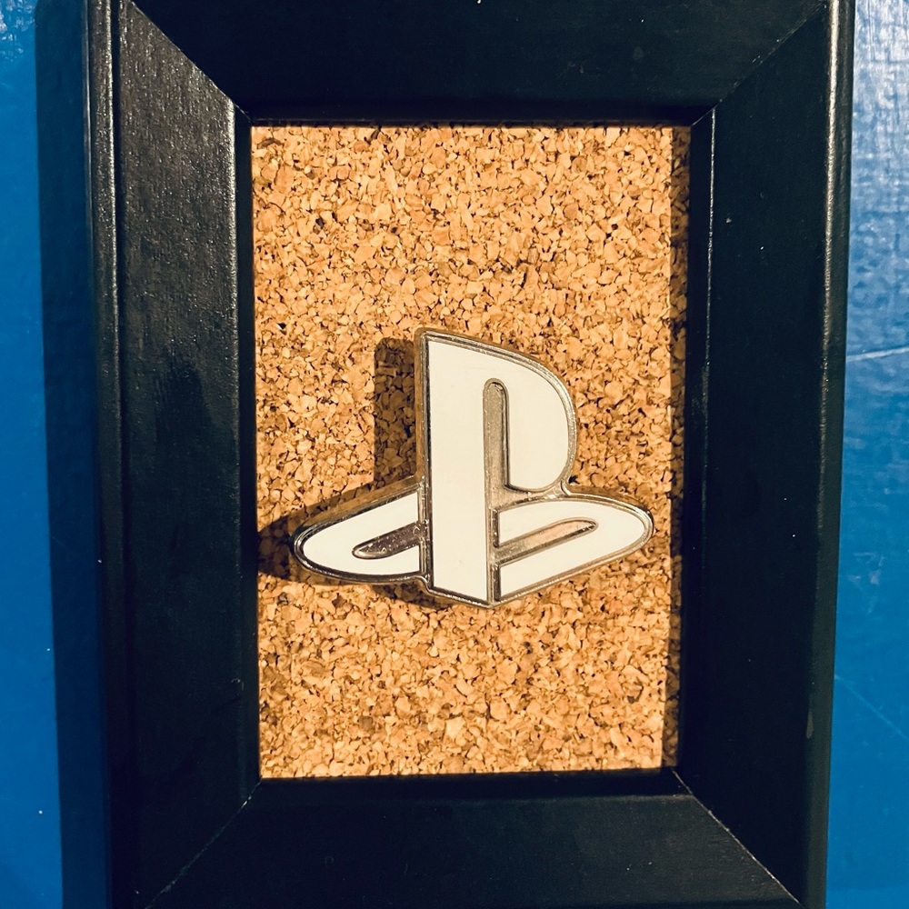 Play Station Sony Logo Pin